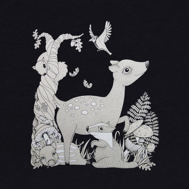 Forest animals by Lot